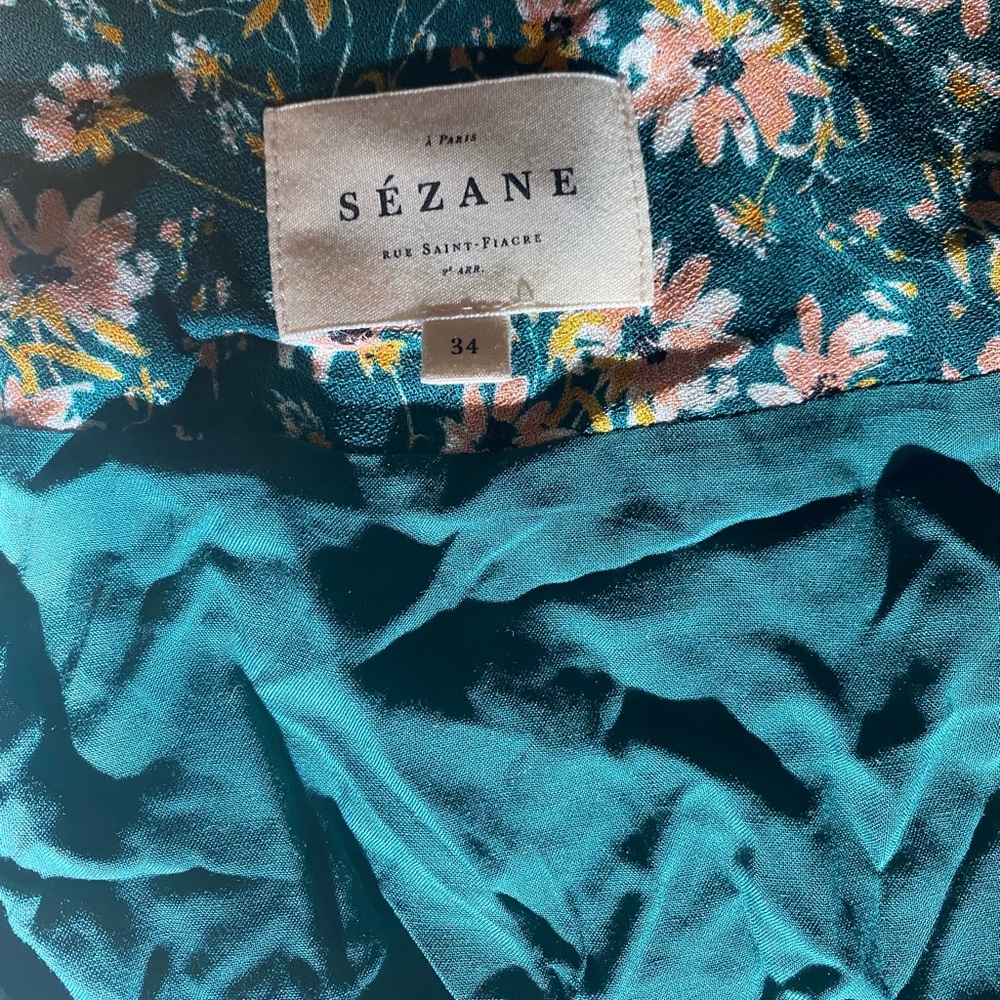 Sezane Minty dress sz FR34 - Picture 6 of 9